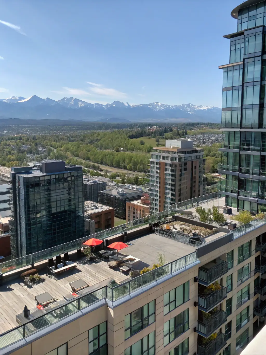 A modern apartment building in Calgary, Alberta, representing rental property investment opportunities in a growing Canadian city.